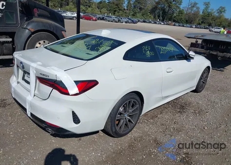 2022 BMW 430I xDrive z USA, uszkodzony, nr VIN WBA73AP07NCH76746